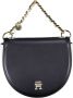 Tommy Hilfiger Blauwe Polyurethaan Handtas met Kettinghengsel Blauw Dames - Thumbnail 2