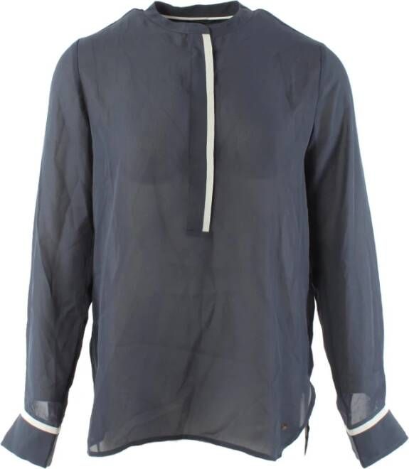 Tommy Hilfiger Blauwe Polyester Blouse voor Dames Blue Dames
