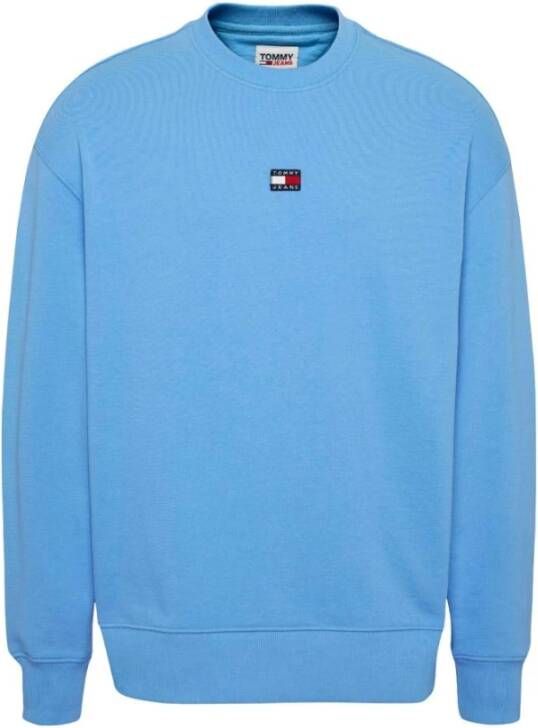 Tommy Hilfiger Tjm Rlx Xs Badge Hoodie Blue Heren