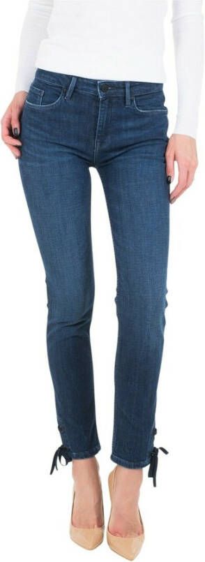 Tommy Hilfiger Blue Cotton Jeans Pant Blauw Dames