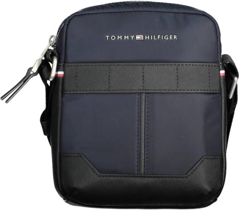 Tommy Hilfiger Blauwe Polyester Schoudertas met Verstelbare Band Blue Heren - Foto 4