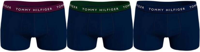 Tommy Hilfiger Boxershort met logo in band in een set van 3 stuks