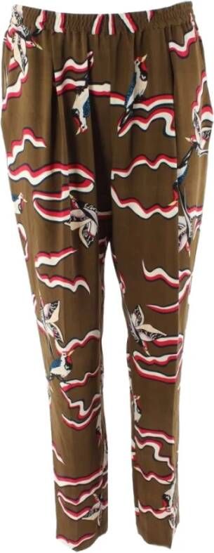 Tommy Hilfiger broek Groen Dames
