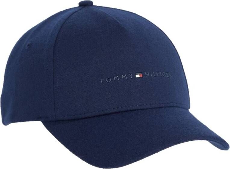 Tommy Hilfiger Baseballcap TH DOWNTOWN CAP JERSEY met -logo-opschrift & merklogo