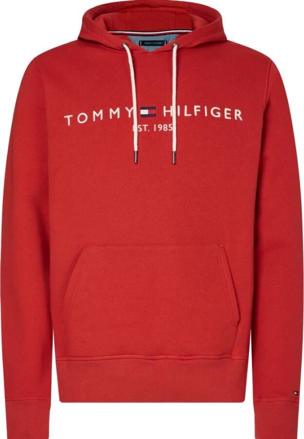 Tommy Hilfiger Hoodie U ESSENTIAL HOODIE met logo-borduurwerk en tekst - Foto 3