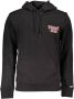 Tommy Hilfiger Zwarte hoodie met centrale zak en print Black Heren - Thumbnail 2