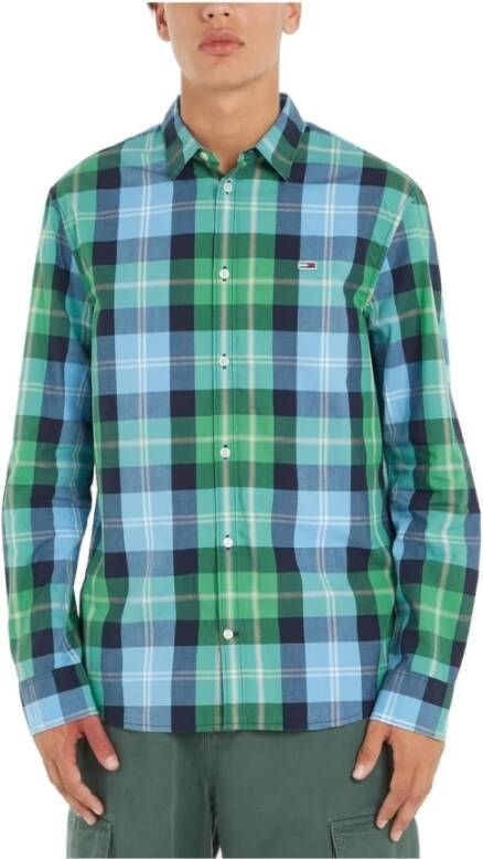 TOMMY JEANS Geruit overhemd TJM CLSC ESSENTIAL CHECK SHIRT