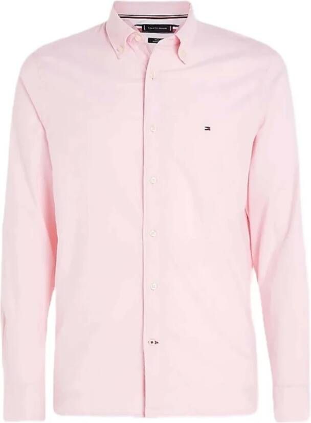 Tommy Hilfiger Casual overhemd Roze Heren