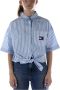 Tommy Jeans Overhemdblouse met labelpatch model 'Front' - Thumbnail 2