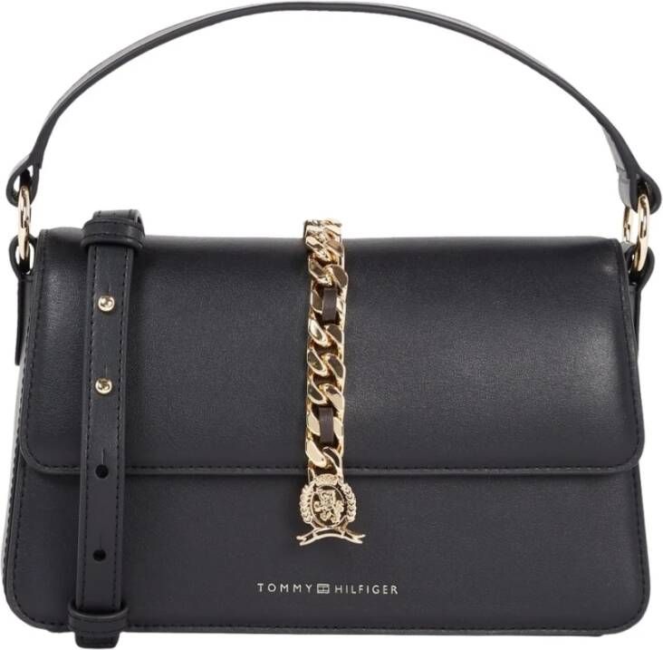 Tommy Hilfiger chain crossover Zwart Dames