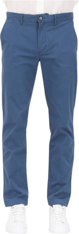 Tommy Hilfiger straight slim fit chino BLEECKER 1985 aegean sea - Foto 3