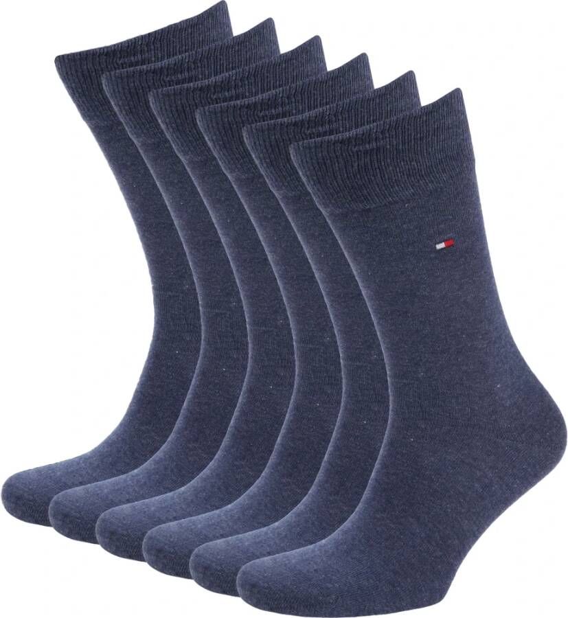Tommy Hilfiger Classic 3-Pack Sokken Blauw Heren