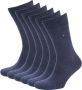 Tommy Hilfiger Classic 3-Pack Sokken Blauw Heren - Thumbnail 2