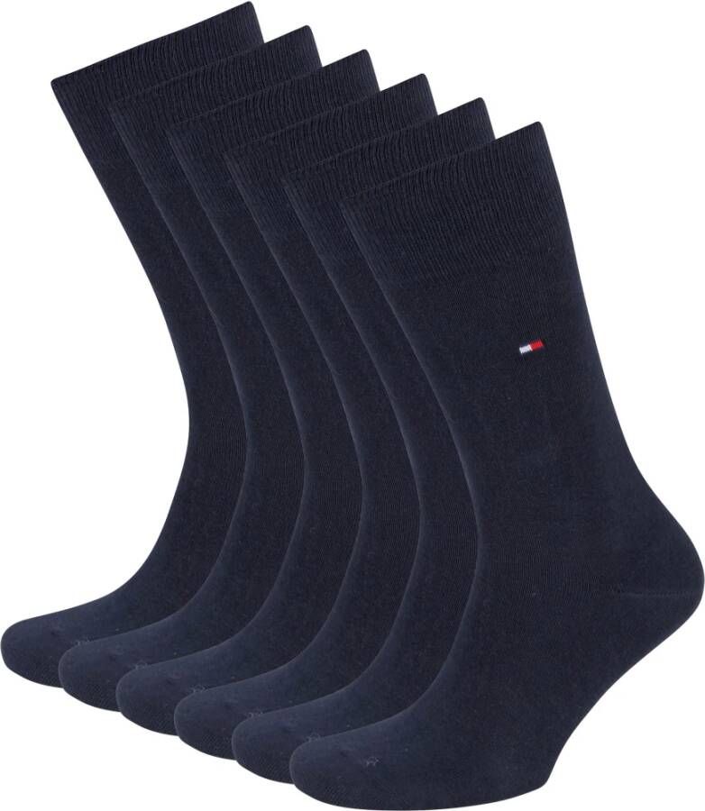 Tommy Hilfiger Classic 3-Pack Sokken Navy Blauw Heren
