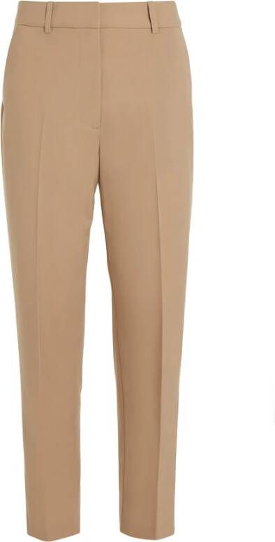Tommy Hilfiger Cropped Trousers Beige Dames