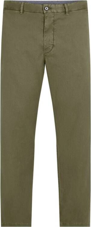 Tommy Hilfiger Cropped Trousers Groen Heren