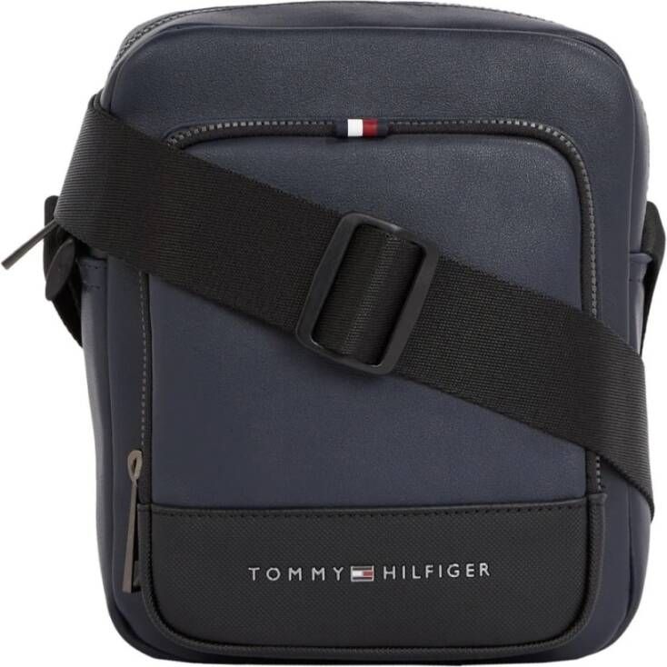 Tommy Hilfiger Heren Crossbody Tas Lente Zomer Collectie Blauw Heren