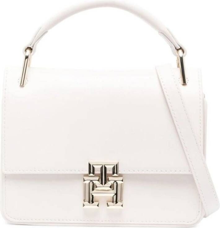 Tommy Hilfiger push locrossover tas White Dames