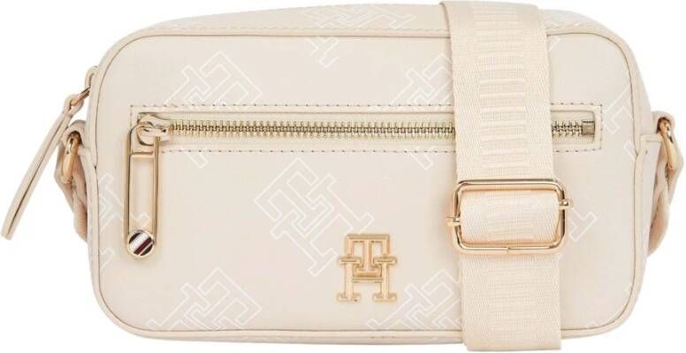 Tommy Hilfiger Crossbody bags Iconic Tommy Camera Bag Mono in beige - Foto 5