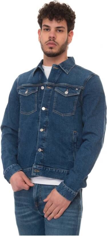 Tommy Hilfiger Denim harrington jacket Blauw Heren