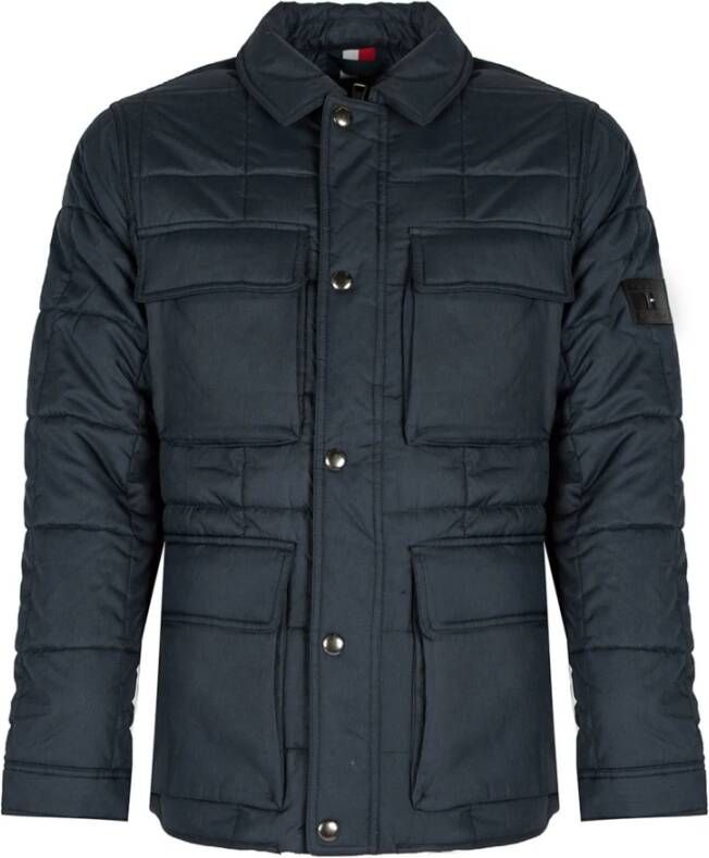 Tommy Hilfiger Denim Jackets Blauw Heren