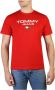 Tommy Jeans Tommy Hilfiger Jeans Men's T-shirt Rood Heren - Thumbnail 5