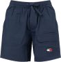 Tommy Hilfiger Eenvoudige stijl shorts met verstelbare tailleband Blauw Heren - Thumbnail 1
