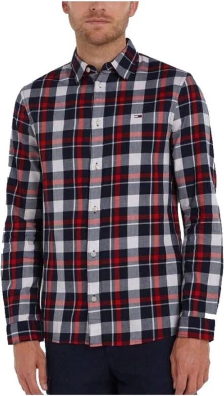 Tommy Hilfiger Essentiële Controle Chemise Red Heren