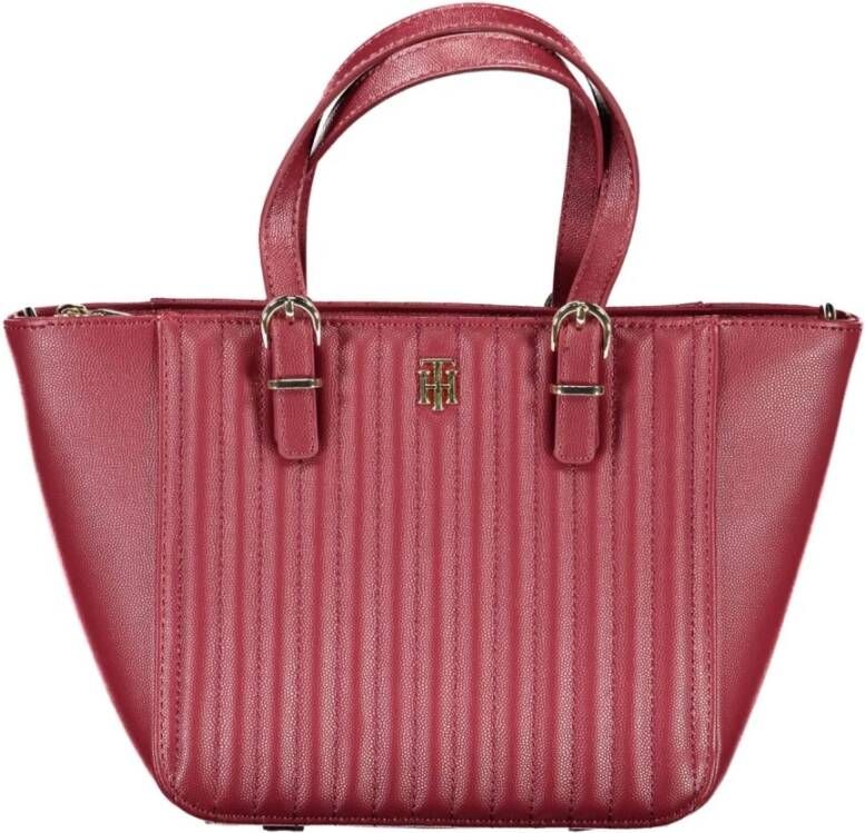 Tommy Hilfiger Shopper TH TIMELESS SMALL TOTE QUILTED met modieuze stiksels