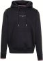 Tommy Hilfiger Heren Logo Tipped Hoody Zwart Heren - Thumbnail 1