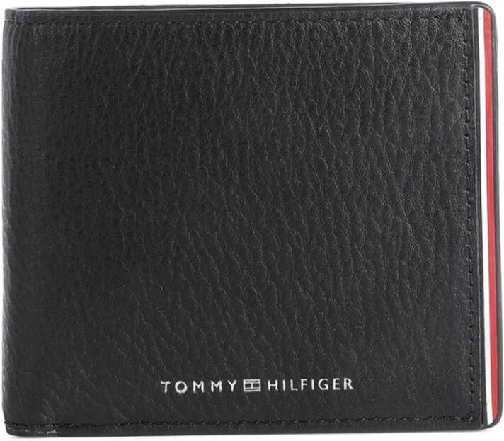 Tommy Hilfiger Portemonnee Leren portemonnee met contrasterend detail
