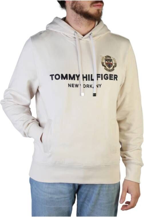 Tommy Hilfiger Mw0Mw29721 AF4 Heren Beige Sweatshirt Beige Heren