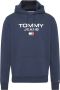 Tommy Jeans Tommy Hilfiger Jeans Men's Sweatshirt Blauw Heren - Thumbnail 3