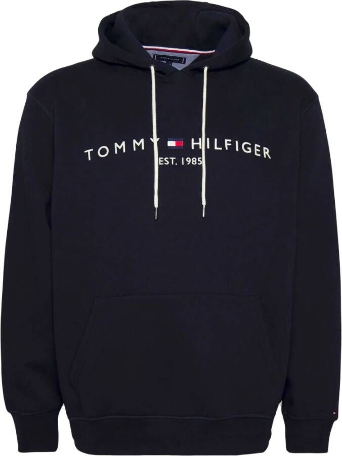 Tommy Hilfiger Big and Tall Hoodie Donkerblauw