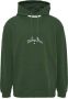 Tommy Hilfiger RLX Serif Flag Tommy Jeans Sweatshirt Green Heren - Thumbnail 3