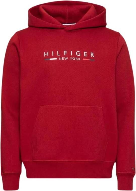 Tommy Hilfiger Veelzijdige en stijlvolle heren sweatshirt Mw0Mw29301 Red Heren - Foto 2