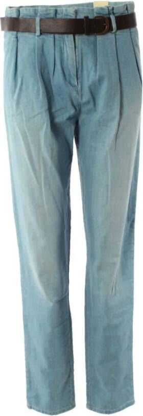 Tommy Hilfiger Blauwe Classic Fit High Rise Jeans voor dames Blue Dames