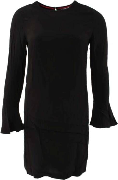 Tommy Hilfiger Zwarte Jeans Jurk Lente Zomer Black Dames