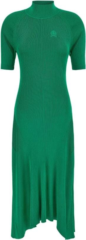 Tommy Hilfiger Gebreide jurken Green Dames