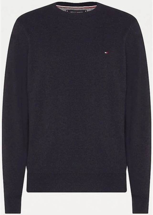 Tommy Jeans Heren Zwarte Gebreide Kleding van Tommy Hilfiger Black Heren
