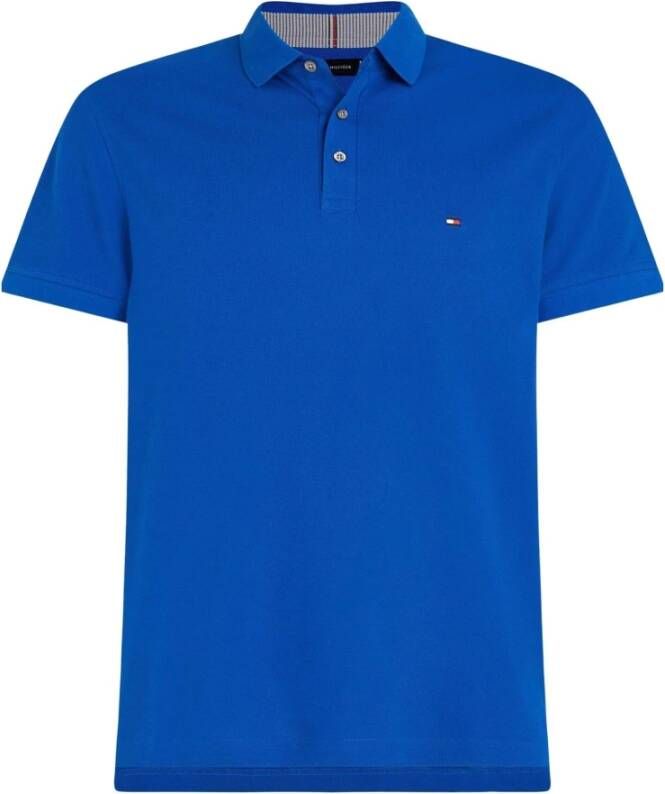 Tommy Hilfiger Poloshirt 1985 SLIM POLO van iets gestructureerd piqué