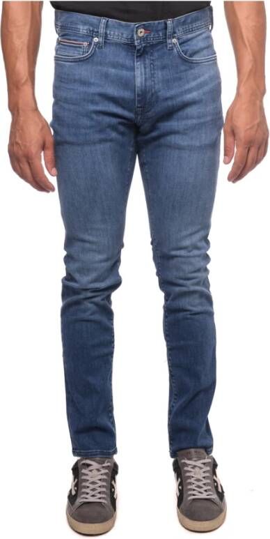 Tommy Hilfiger Slim fit jeans met logodetail model 'LAYTON'