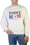 Tommy Hilfiger Katoenen Sweatshirt met Logo Versiering White Heren - Thumbnail 2