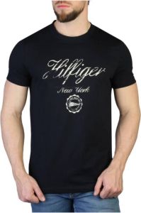 Tommy Hilfiger Shirt met ronde hals FADED SCRIPT PRINT TEE
