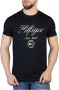 Tommy Hilfiger Shirt met ronde hals FADED SCRIPT PRINT TEE met klein logoborduursel op de mouw - Thumbnail 1