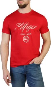 Tommy Hilfiger Shirt met ronde hals FADED SCRIPT PRINT TEE
