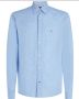 Tommy Hilfiger Lichtblauwe Casual Overhemd Pgment Dyed Li Solid Rf Shirt - Thumbnail 2