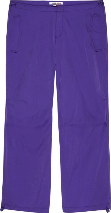 Tommy Hilfiger Paarse Broek Pantalone Purple Dames