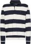 Tommy Hilfiger Blauw wit Gestreepte Polo New Prep Stripe Rugby - Thumbnail 2
