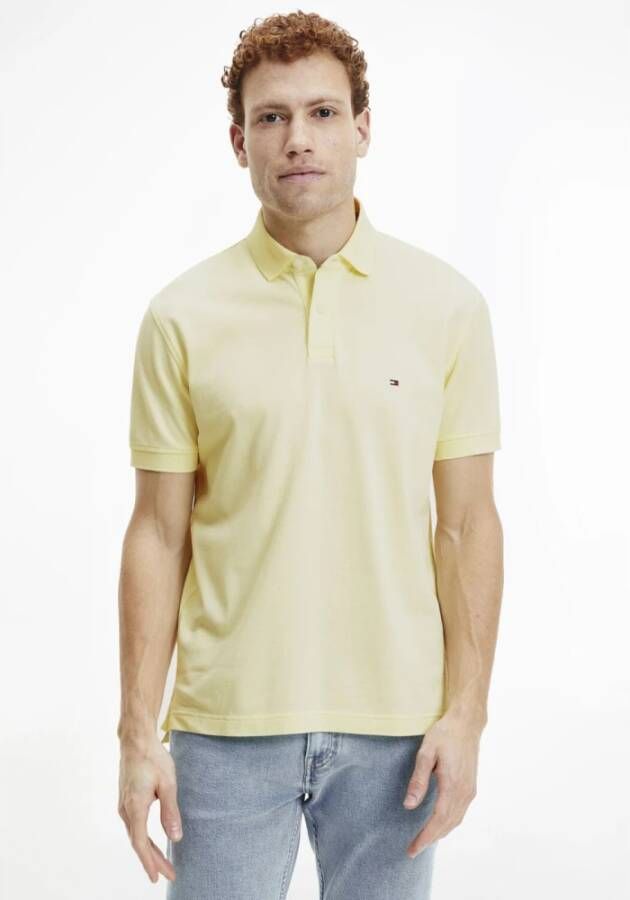 Tommy Hilfiger Polo Mw0Mw17770 Yellow Heren